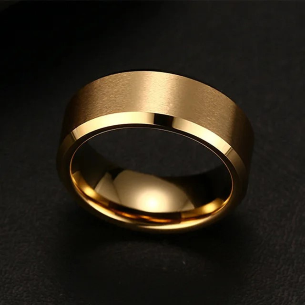 Stainless Steel Classic Band Ring