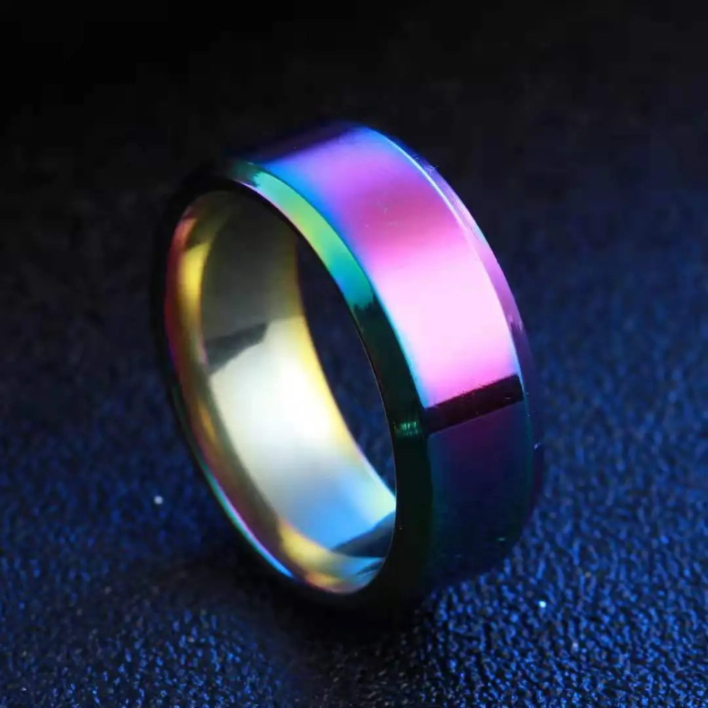 Stainless Steel Classic Band Ring
