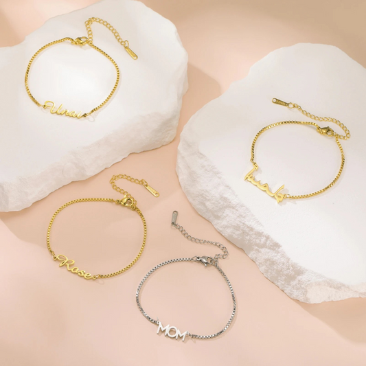 Celeste Personalized Name Bracelet