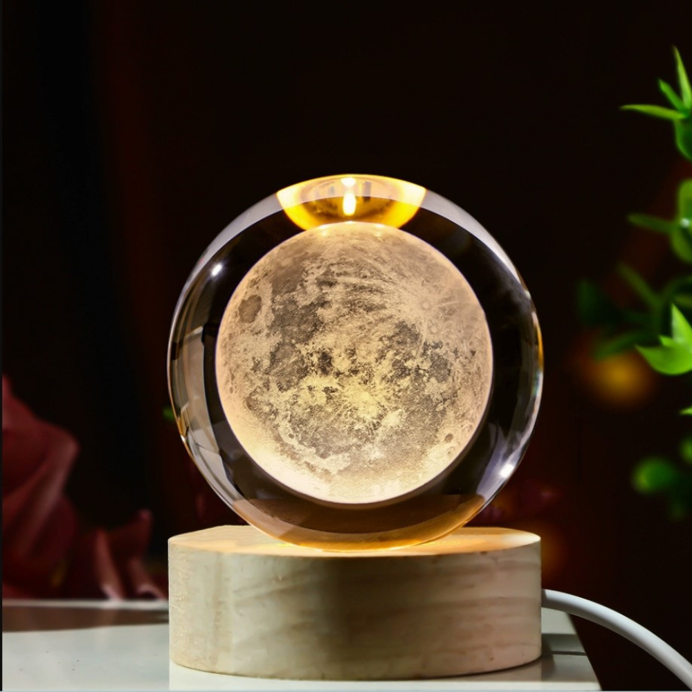 Galaxy Crystal Lamp