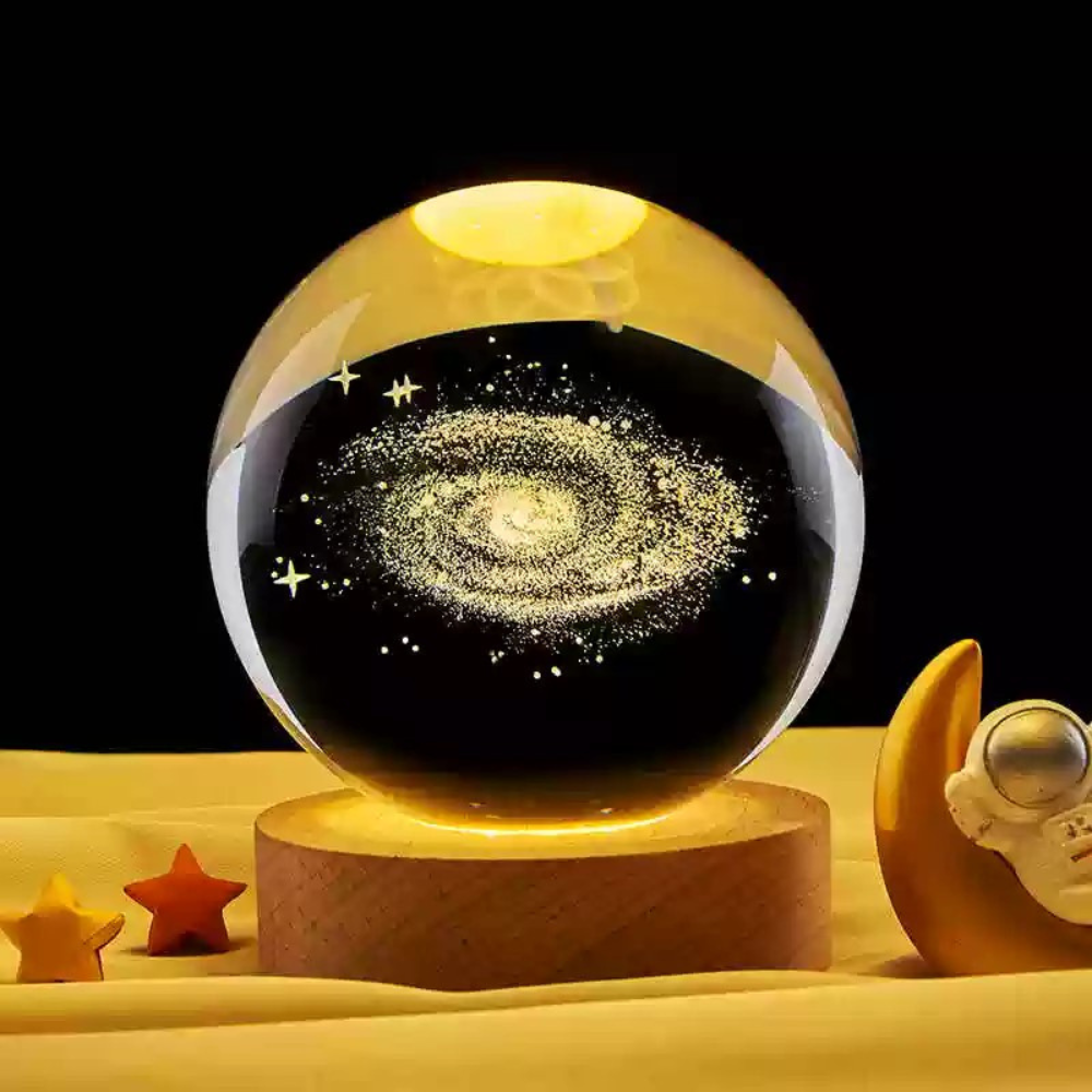 Galaxy Crystal Lamp