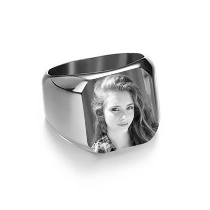 Custom Engraved Signet Ring