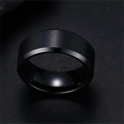 Stainless Steel Classic Band Ring