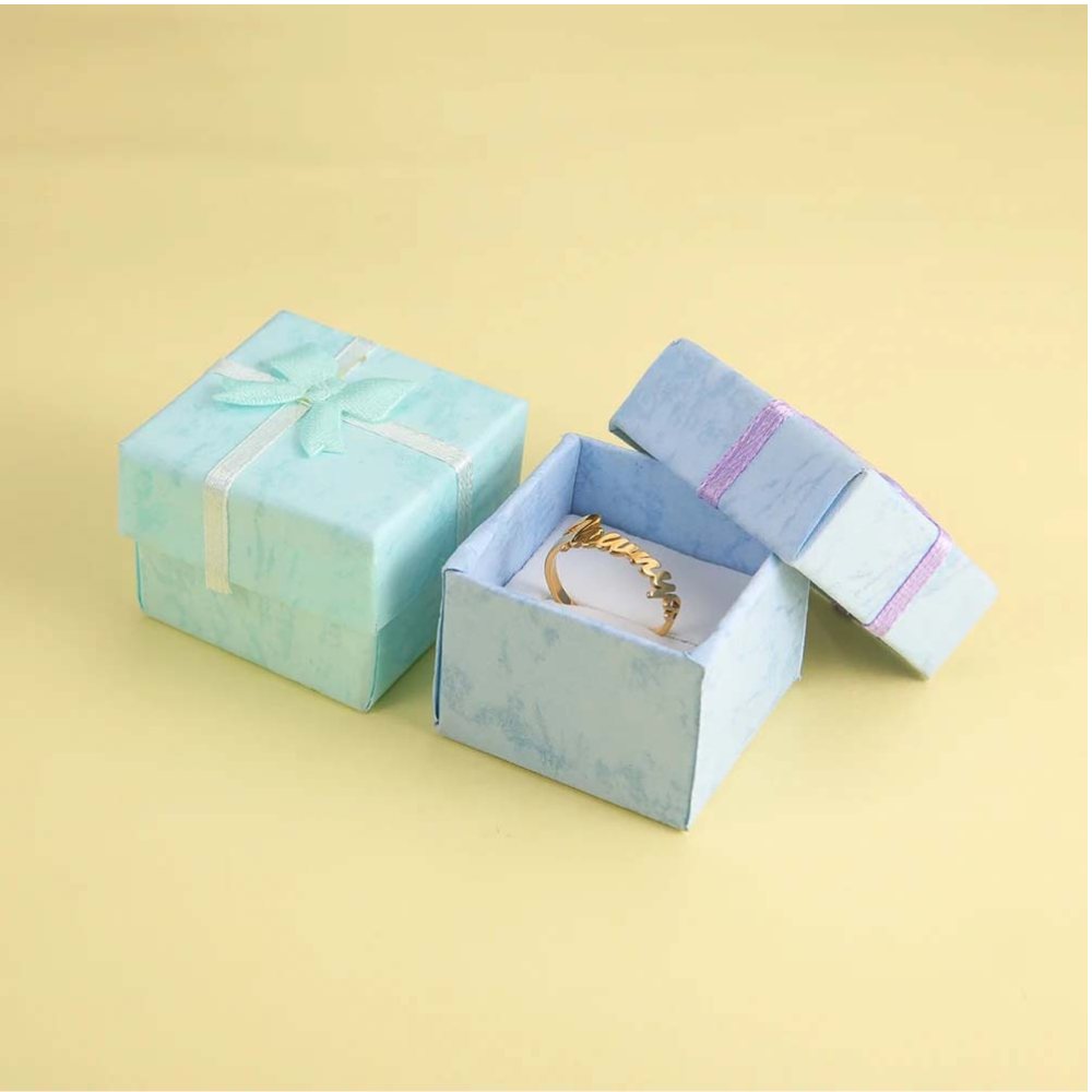 Eloria Double Name Ring