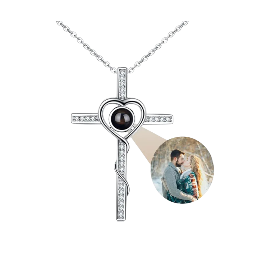 Custom Photo Projection Necklace