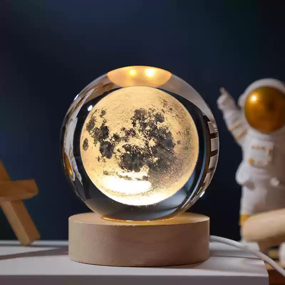Galaxy Crystal Lamp