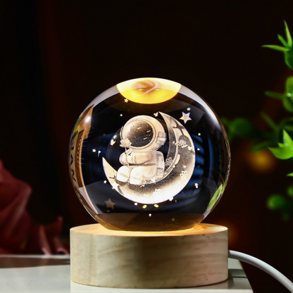 Galaxy Crystal Lamp