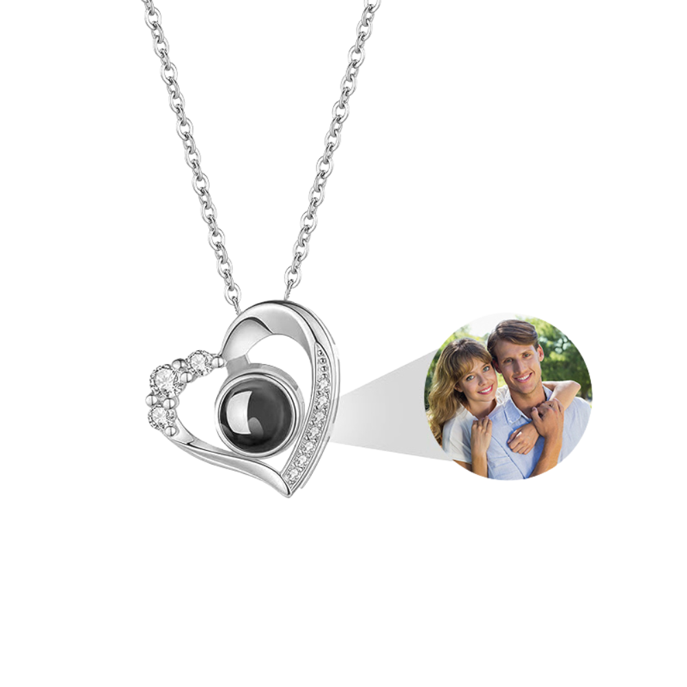 Custom Photo Projection Necklace