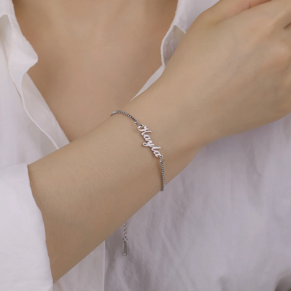 Celeste Personalized Name Bracelet