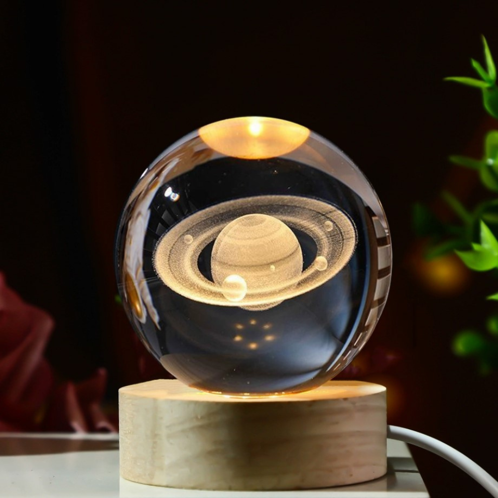 Galaxy Crystal Lamp