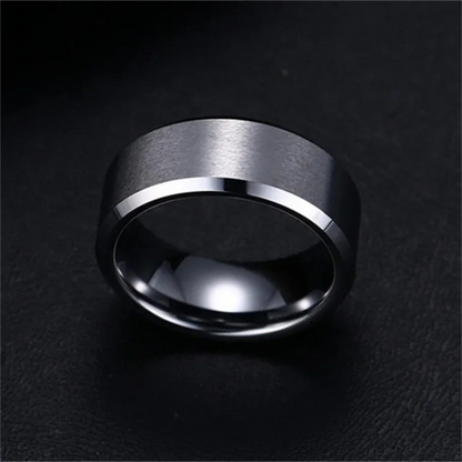 Stainless Steel Classic Band Ring