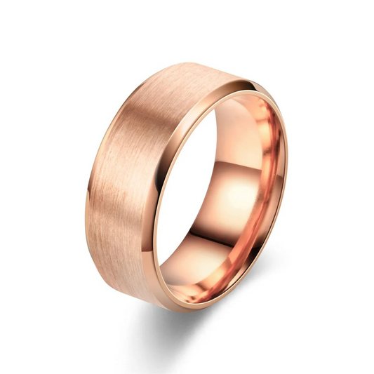 Stainless Steel Classic Band Ring