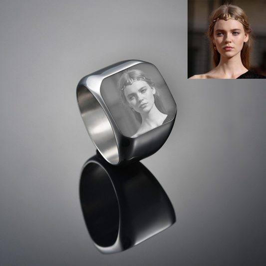 Custom Engraved Signet Ring